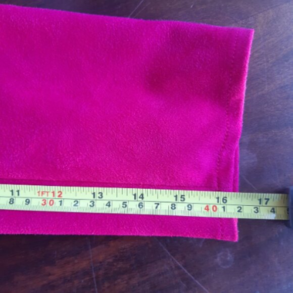 Conrad C SZ 12 Hot Pink Faux Suede Zip Up Women's Jacket - Picture 13 of 13